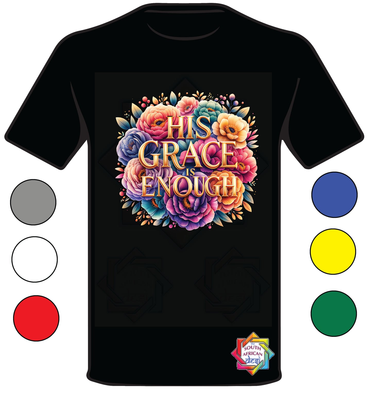 HIS GRACE IS ENOUGH • CHRISTIAN T-shirt