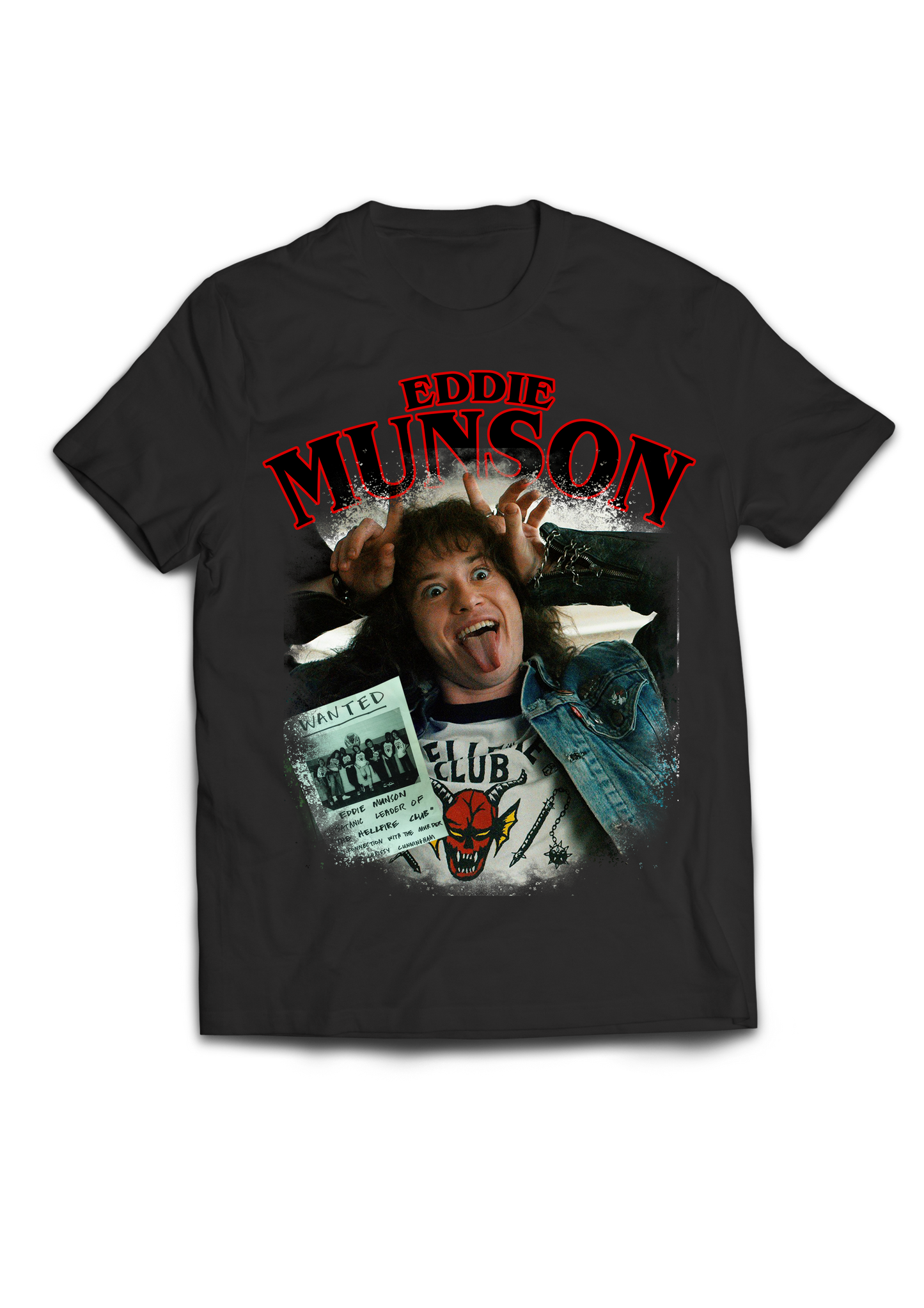 STRANGER THINGS INSPIRED T SHIRT ST5-140 EDDIE MUNSON