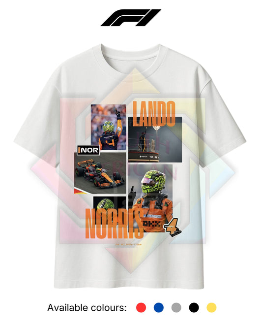 F1 INSPIRED MERCH 2026 | LANDO | T-SHIRT/HOODIE/SWEATER