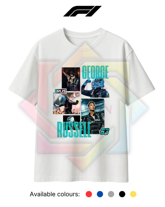 F1 INSPIRED MERCH 2026 | GEORGE RUSSELL | T-SHIRT/HOODIE/SWEATER