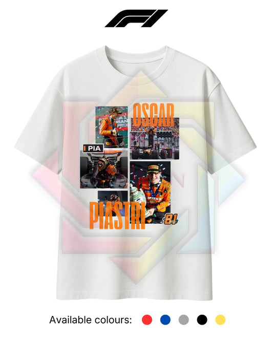 F1 INSPIRED MERCH 2026 | OSCAR PIASTRI | T-SHIRT/HOODIE/SWEATER