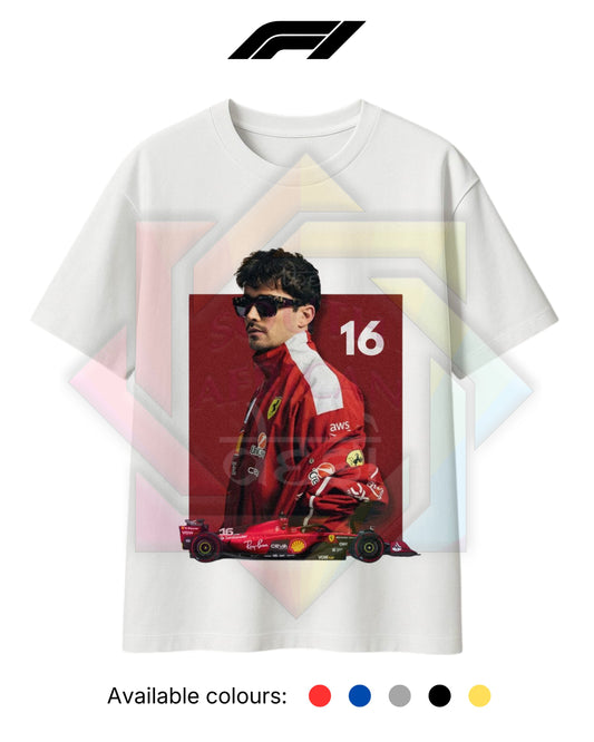 F1 INSPIRED MERCH 2026 | CHARLES LECLERC 16 | T-SHIRT/HOODIE/SWEATER