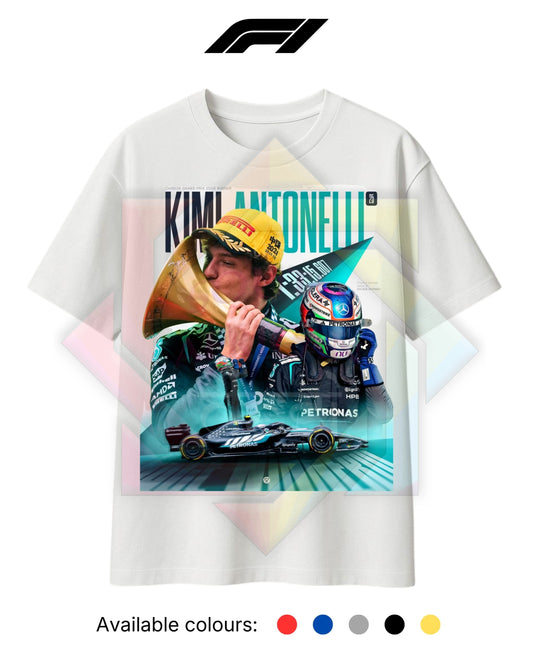 F1 INSPIRED MERCH 2026 | KIMI ANTONELLI | T-SHIRT/HOODIE/SWEATER