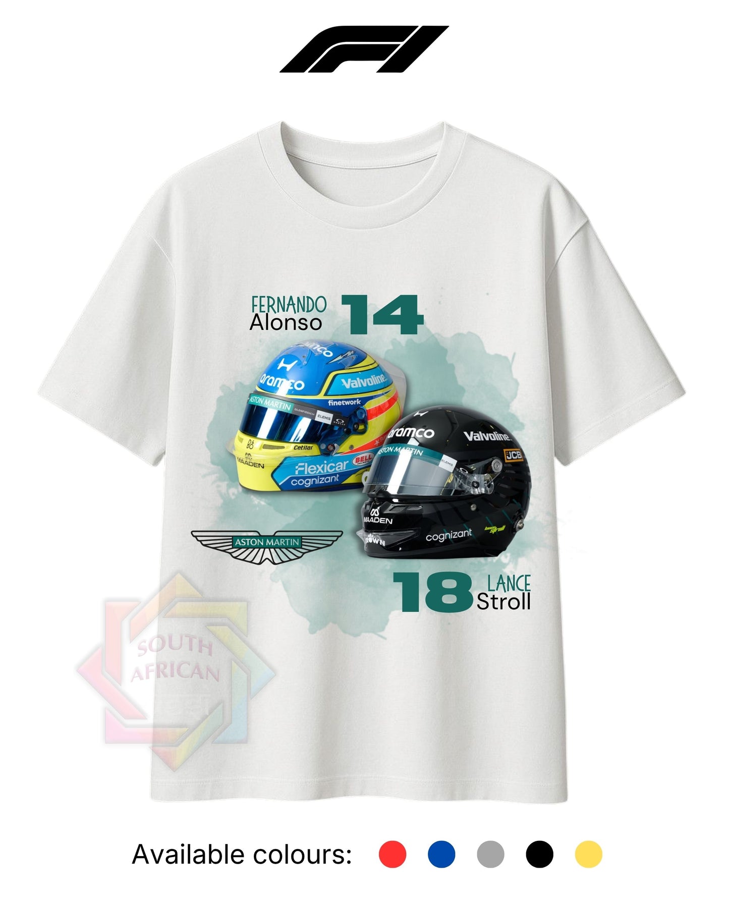 F1 INSPIRED MERCH 2026 | ASTON MARTIN | ALONSO AND STROLL | HELMETS | T-SHIRT/HOODIE/SWEATER