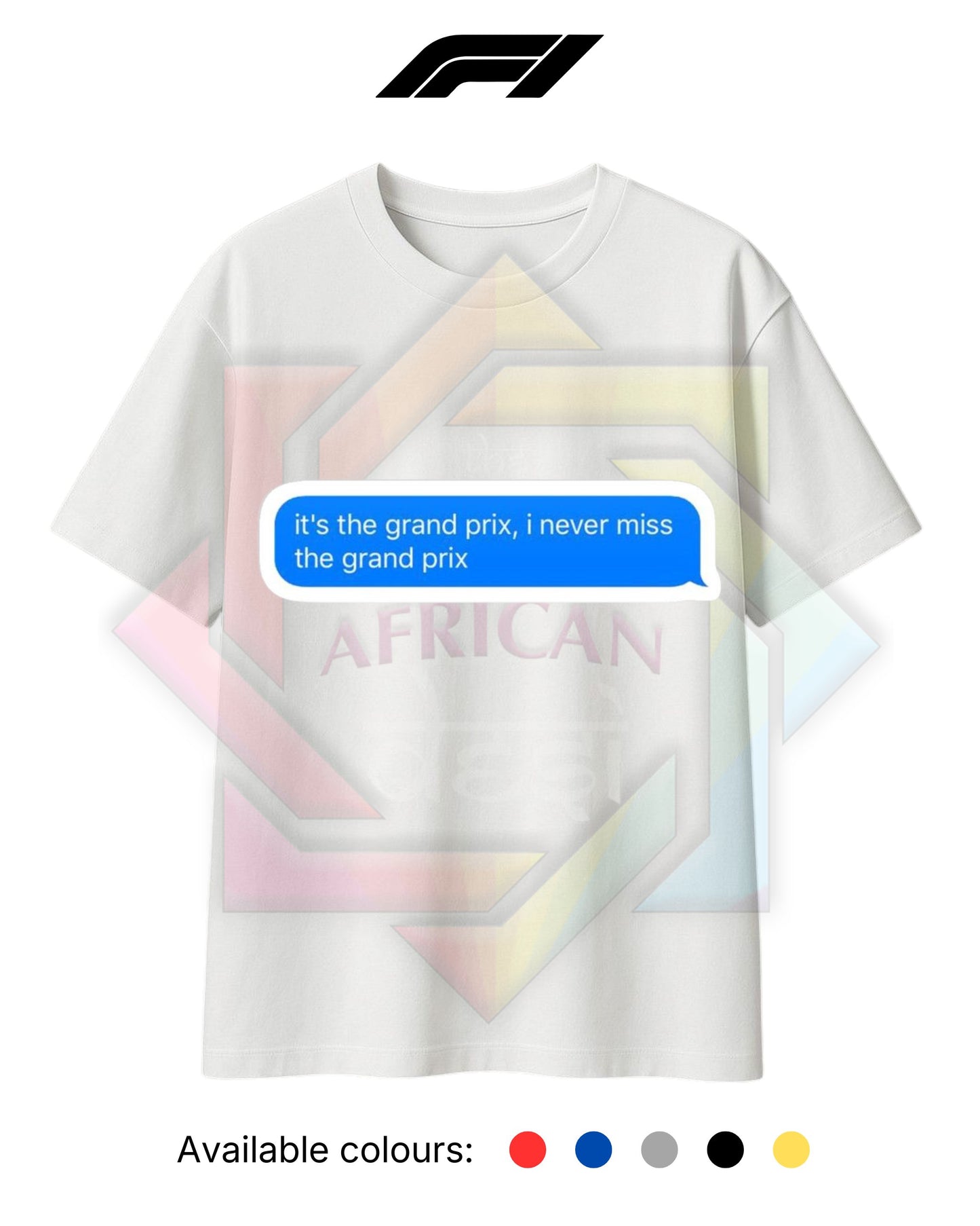 F1 INSPIRED MERCH 2026 | I NEVER MISS THE GRAND PRIX | T-SHIRT/HOODIE/SWEATER