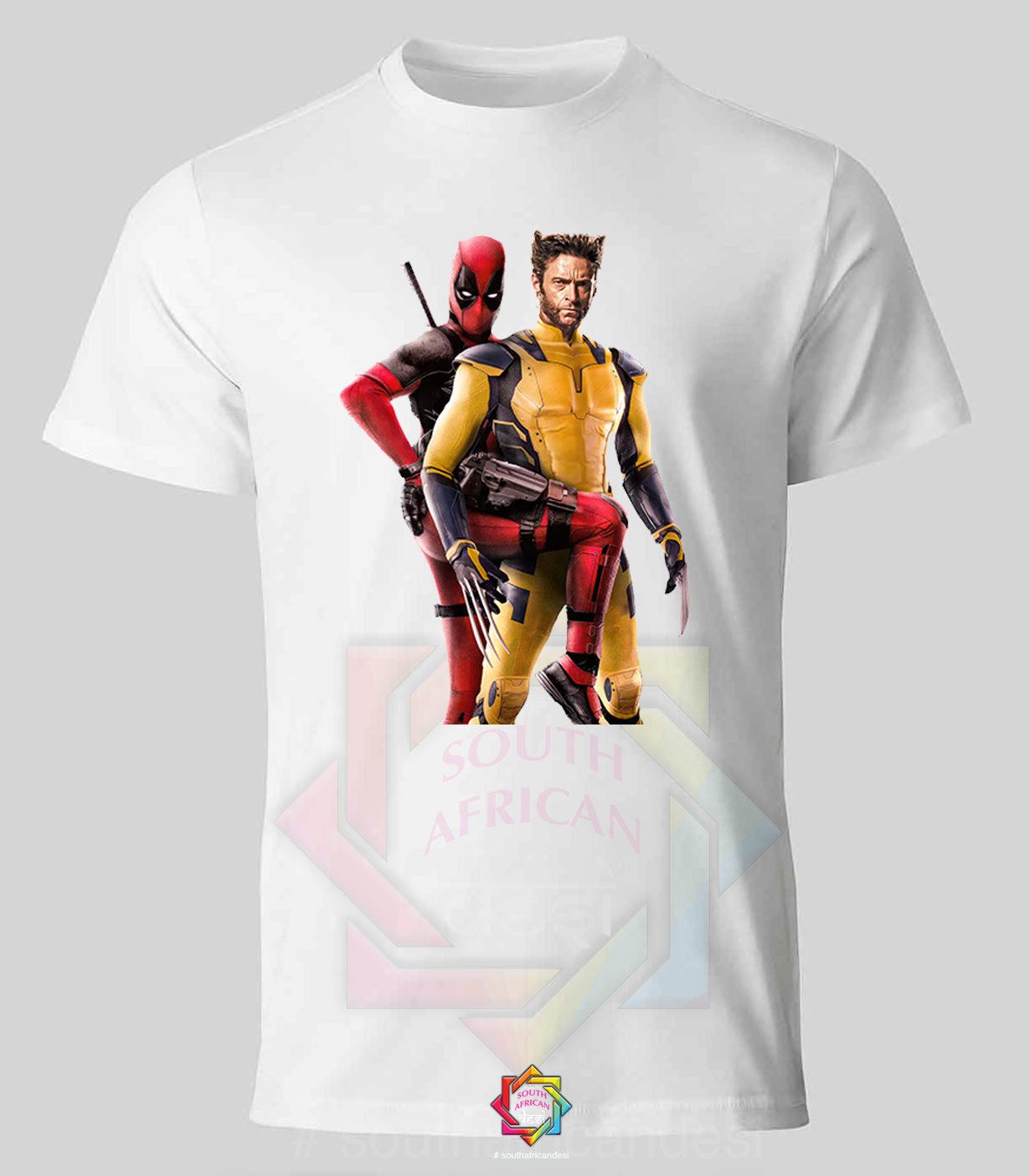 WOLVERINE AND DEADPOOL INSPIRED T-SHIRT 046