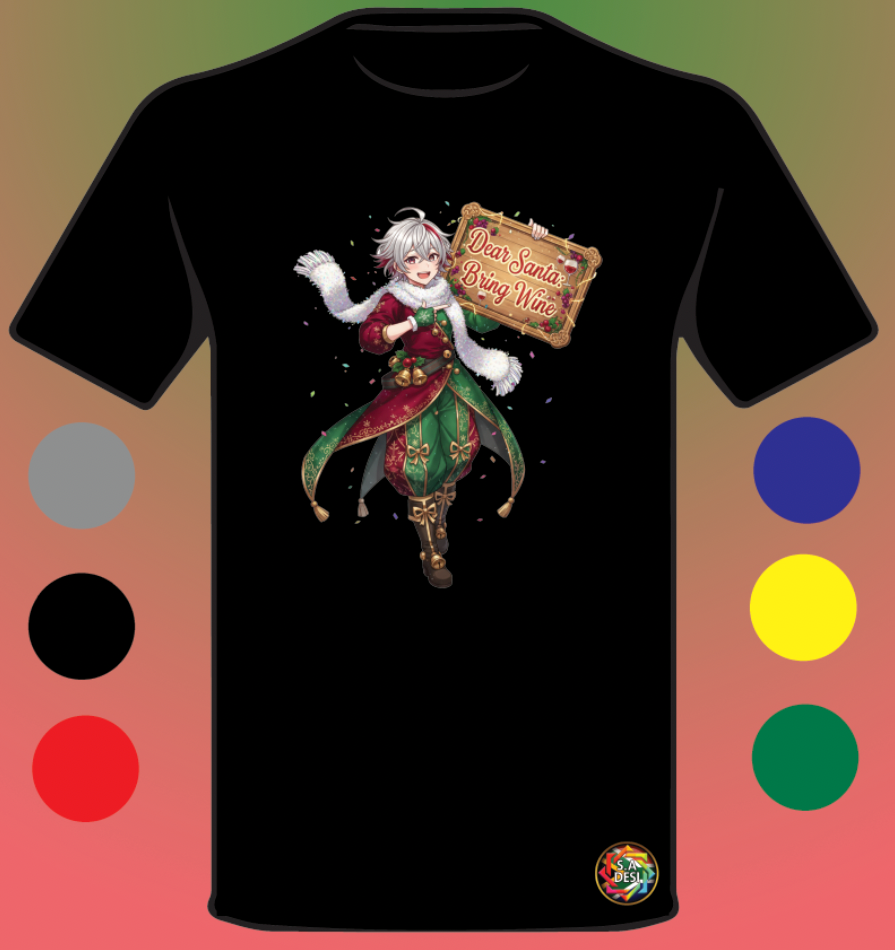 XMAS 2025 • DEAR SANTA BRING WINE 3