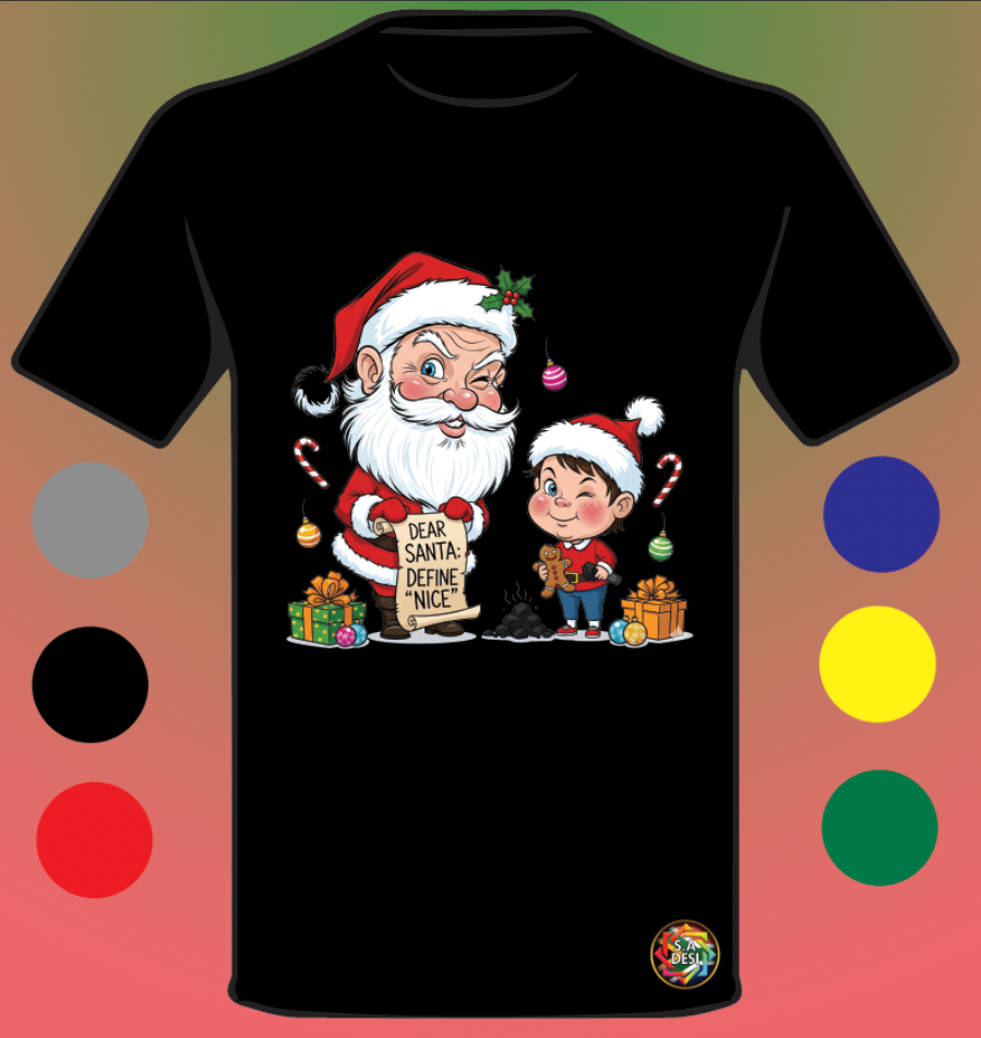 XMAS 2025 • DEAR SANTA DEFINE NICE 3