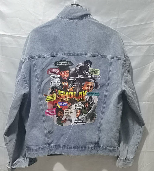 *LIMITED EDITION* SHOLAY DENIM JACKET COLLECTORS ITEM