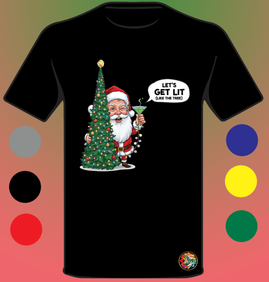 XMAS 2025 • LET'S GET LIT LIKE A TREE