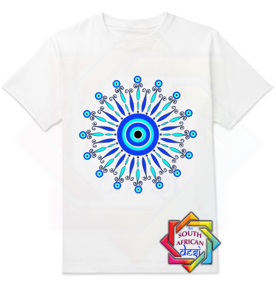 EVIL EYE MANDALA T-SHIRT