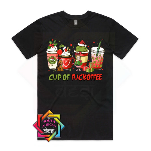 CUP OF FUCKOFFEE| THE GRINCH INSPIRED T-SHIRT