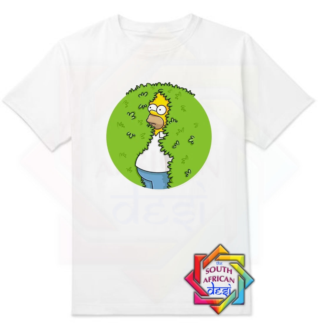HOMER HIDING - SIMPSONS INSPIRED | UNISEX T-SHIRT