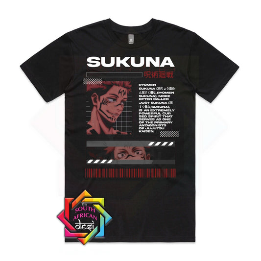 SUKUNA ANIME INSPIRED T-SHIRT