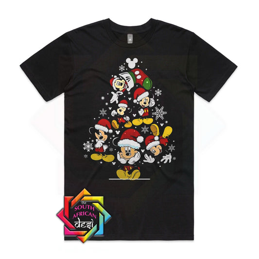 MICKEY MOUSE INSPIRED CHRISTMAS TREE | UNISEX T-SHIRT