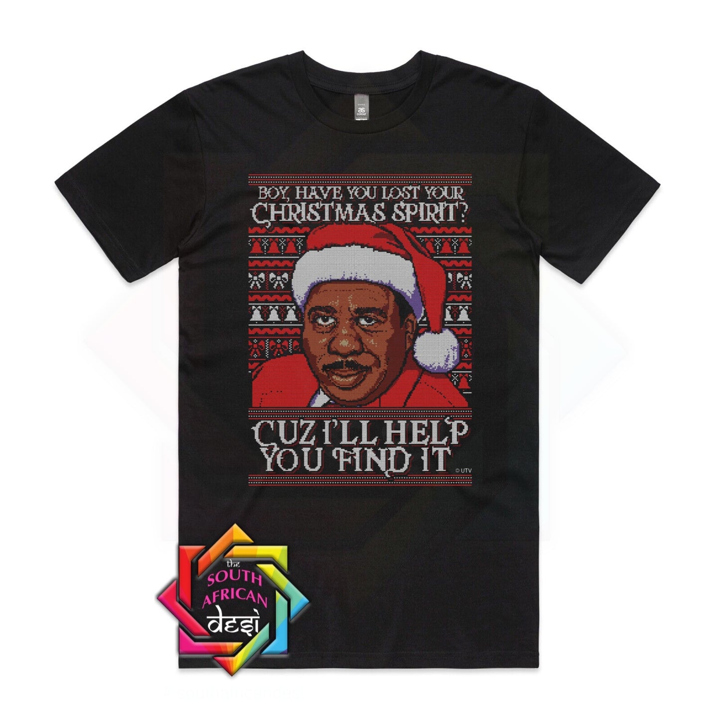HAVE YOU LOST YOUR CHRISTMAS SPIRIT - STANLEY- RETRO CHRISTMAS SWEATER LOOK | THE OFFICE INSPIRED T-SHIRT
