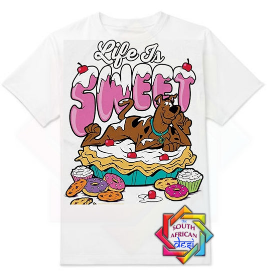 LIFE IS SWEET - SCOOBY DOO INSPIRED | UNISEX T-SHIRT