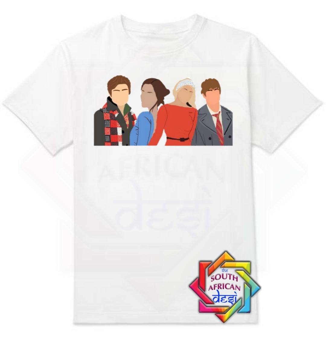 GOSSIP GIRL CAST INSPIRED T-SHIRT