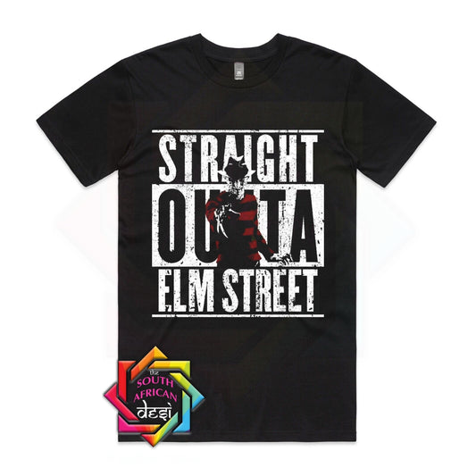 STRAIGHT OUTTA ELM STREET T-SHIRT