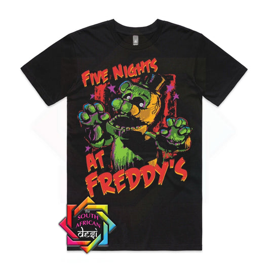 FIVE NIGHTS AT FREDDY'S (FNAF) INSPIRED T-SHIRT