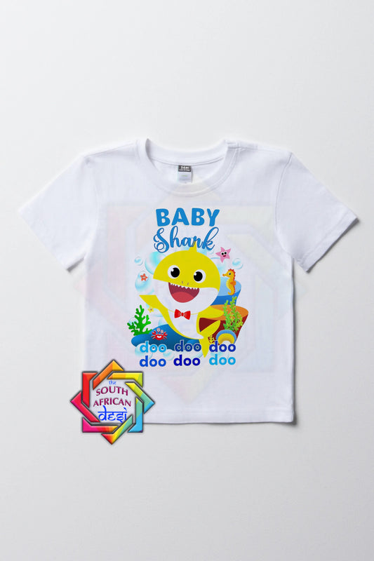 Baby Shark doo doo inspired Kids T-shirt