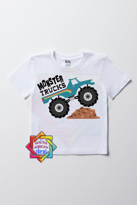 Monster Trucks inspired Kids T-shirt