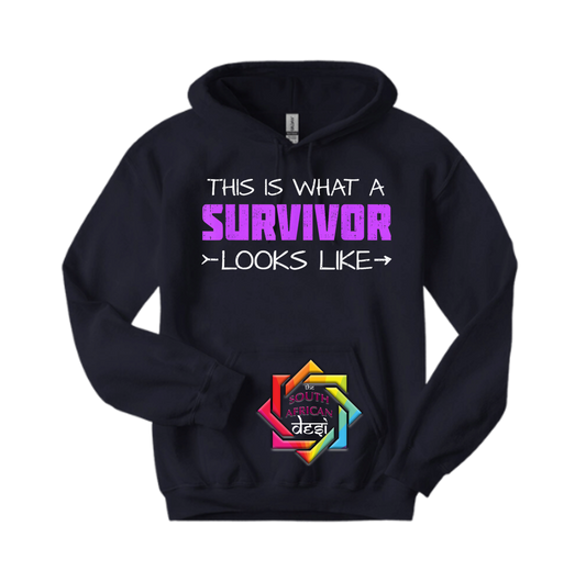 THIS IS WHAT A SURVIVOR LOOKS LIKE | T-SHIRT/HOODIE/SWEATER | SUPPORT GBV