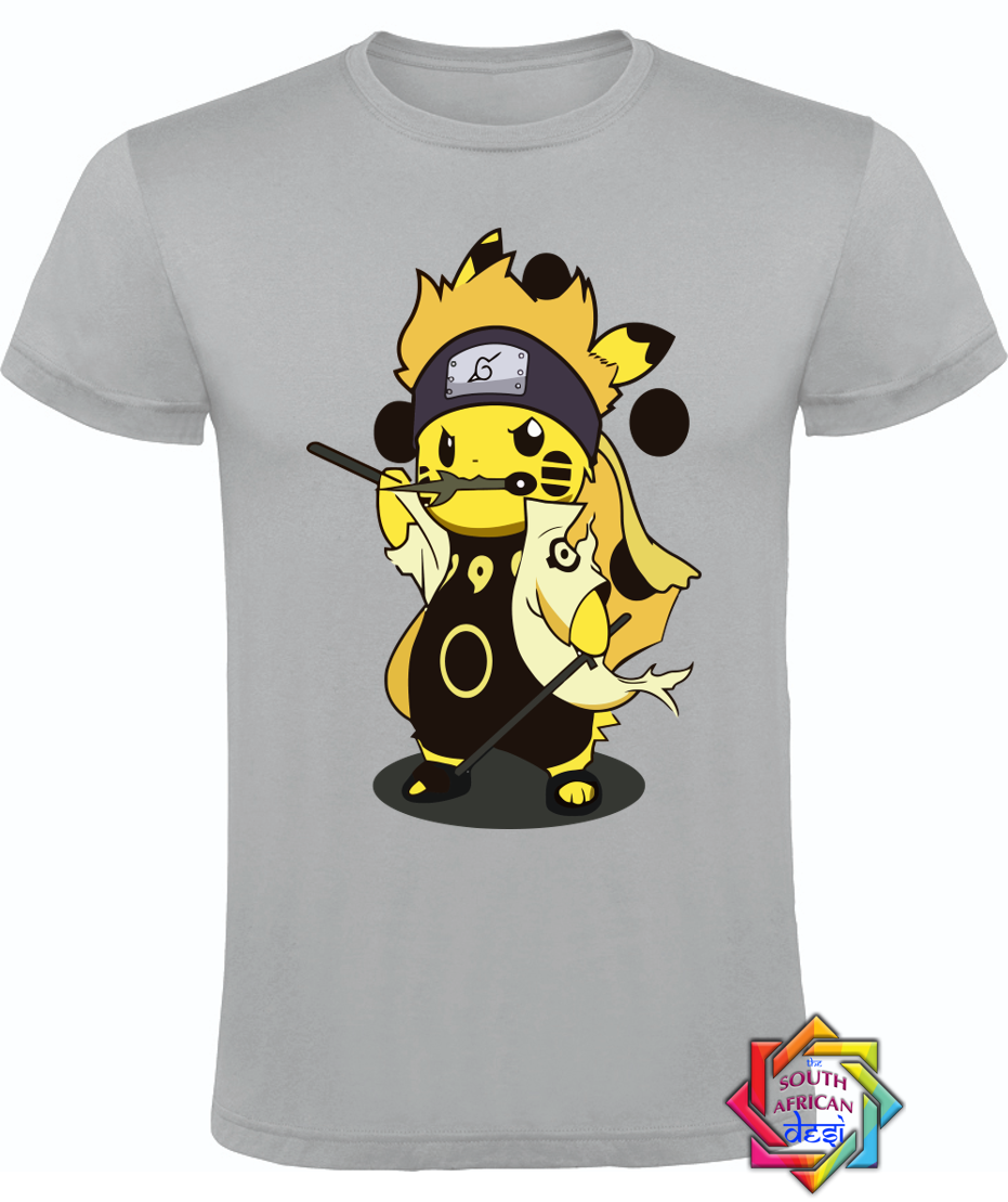 PIKACHU X NARUTO INSPIRED T SHIRT
