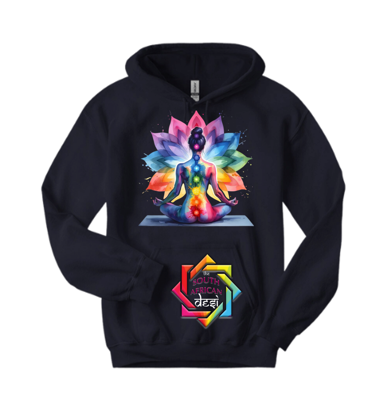 PROUDLY HINDU SERIES • CHAKRA MEDITATION T-SHIRT/HOODIE/SWEATER