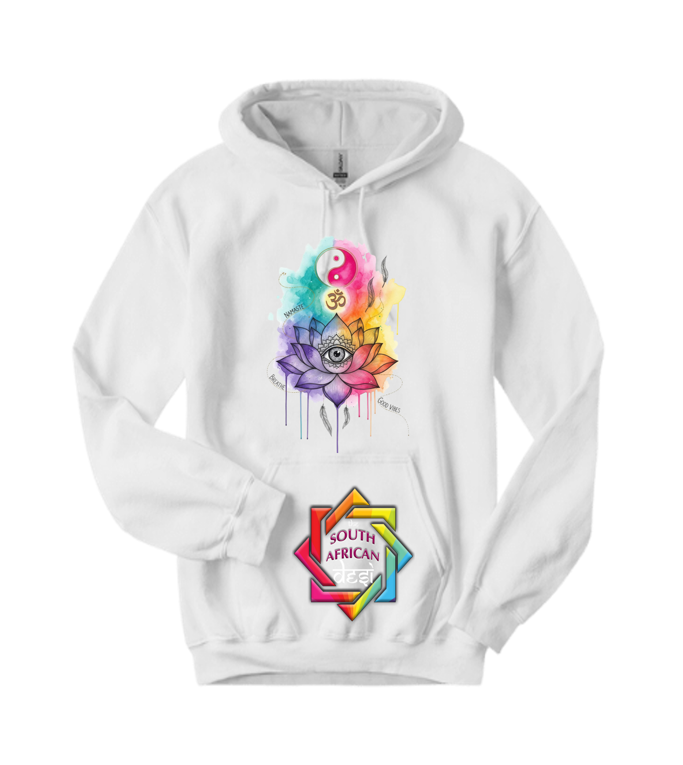 PROUDLY HINDU SERIES • AUM GOOD VIBES T-SHIRT/HOODIE/SWEATER