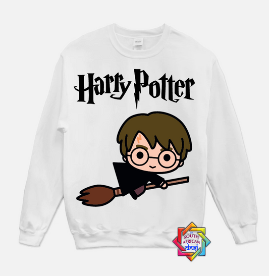 FLYING HARRY POTTER | HARRY POTTER INSPIRED HOODIE/SWEATER | UNISEX