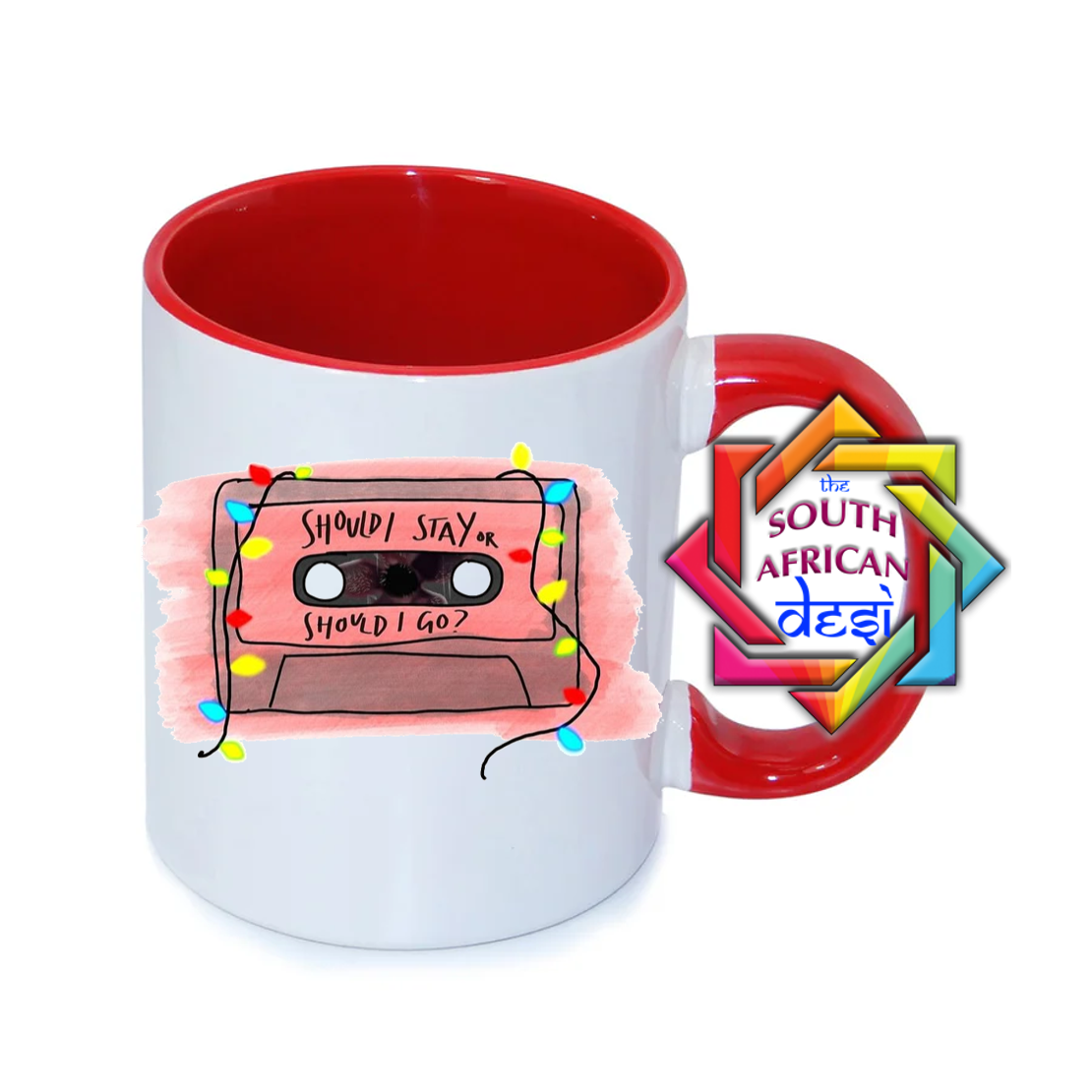 SHOULD I STAY OR SHOULD I GO | STRANGER THINGS INSPIRED MUG