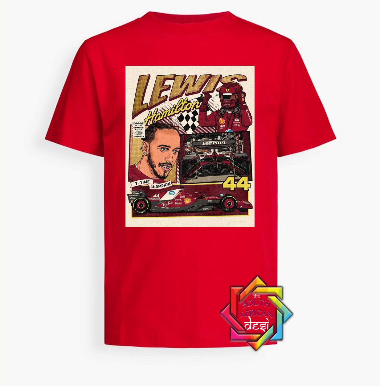 LEWIS HAMILTON FERRARI - FORMULA 1 INSPIRED | T-SHIRT/HOODIE/SWEATER