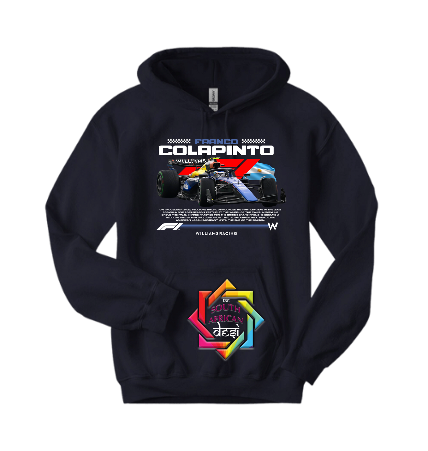 COLAPINTO - FORMULA 1 INSPIRED | T-SHIRT/HOODIE/SWEATER