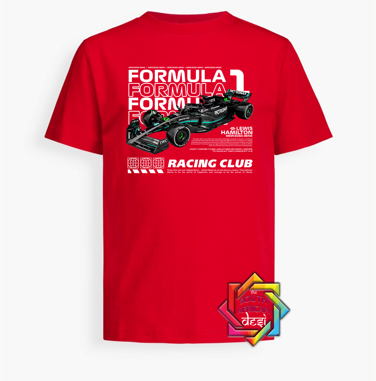 FORMULA 1 RACING CAR INSPIRED | T-SHIRT/HOODIE/SWEATER