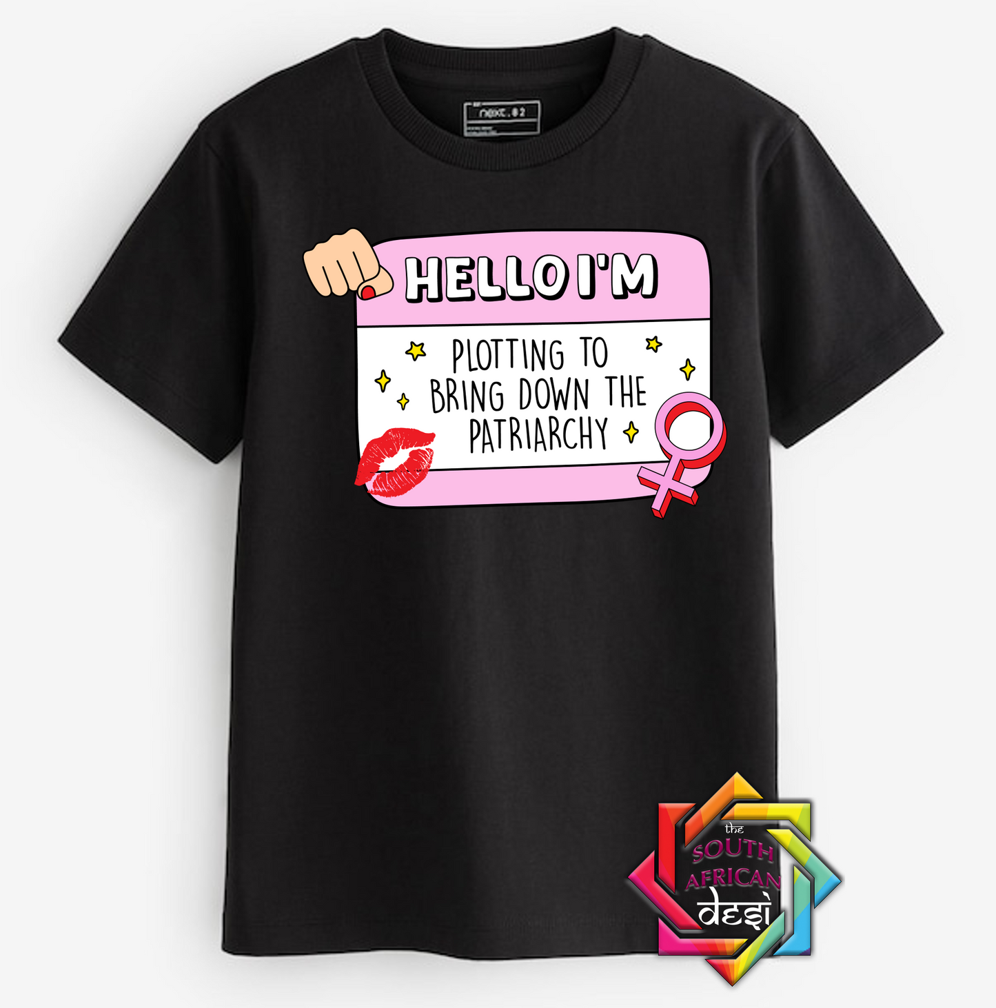 HELLO I'M PLOTTING TO BRING DOWN THE PATRIARCHY | T-SHIRT/HOODIE/SWEATER | SUPPORT GBV