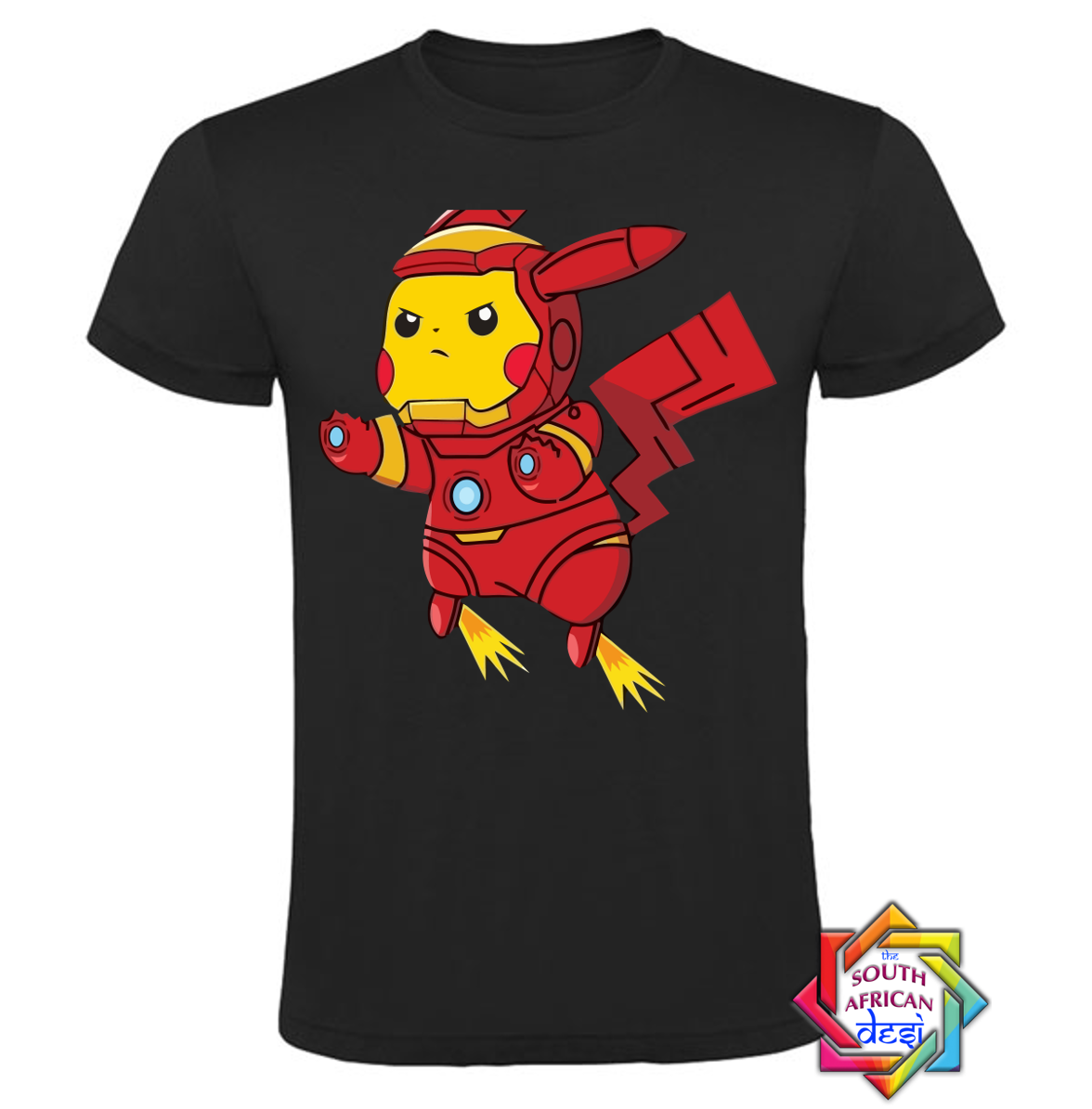PIKACHU X FLASH INSPIRED T SHIRT