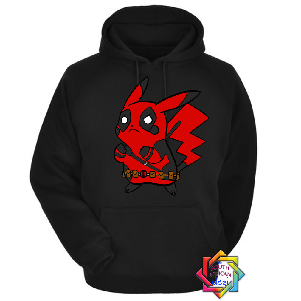 PIKACHU X DEADPOOL INSPIRED HOODIE/SWEATER | UNISEX