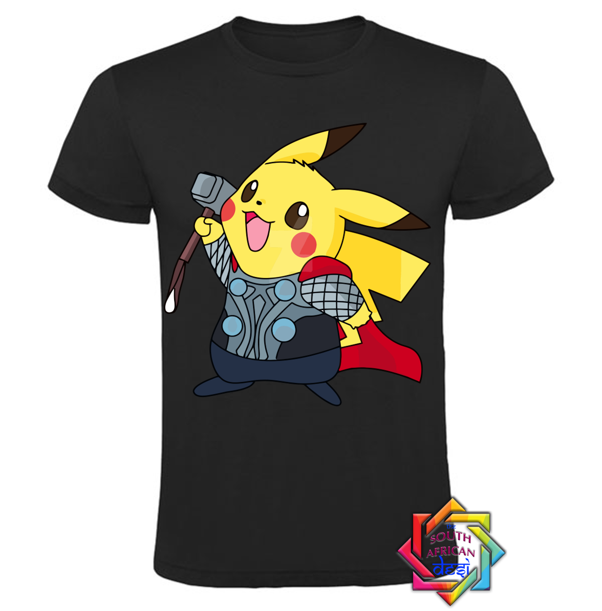 PIKACHU X THOR INSPIRED T SHIRT