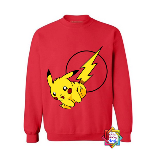 PIKACHU X THE FLASH INSPIRED HOODIE/SWEATER | UNISEX