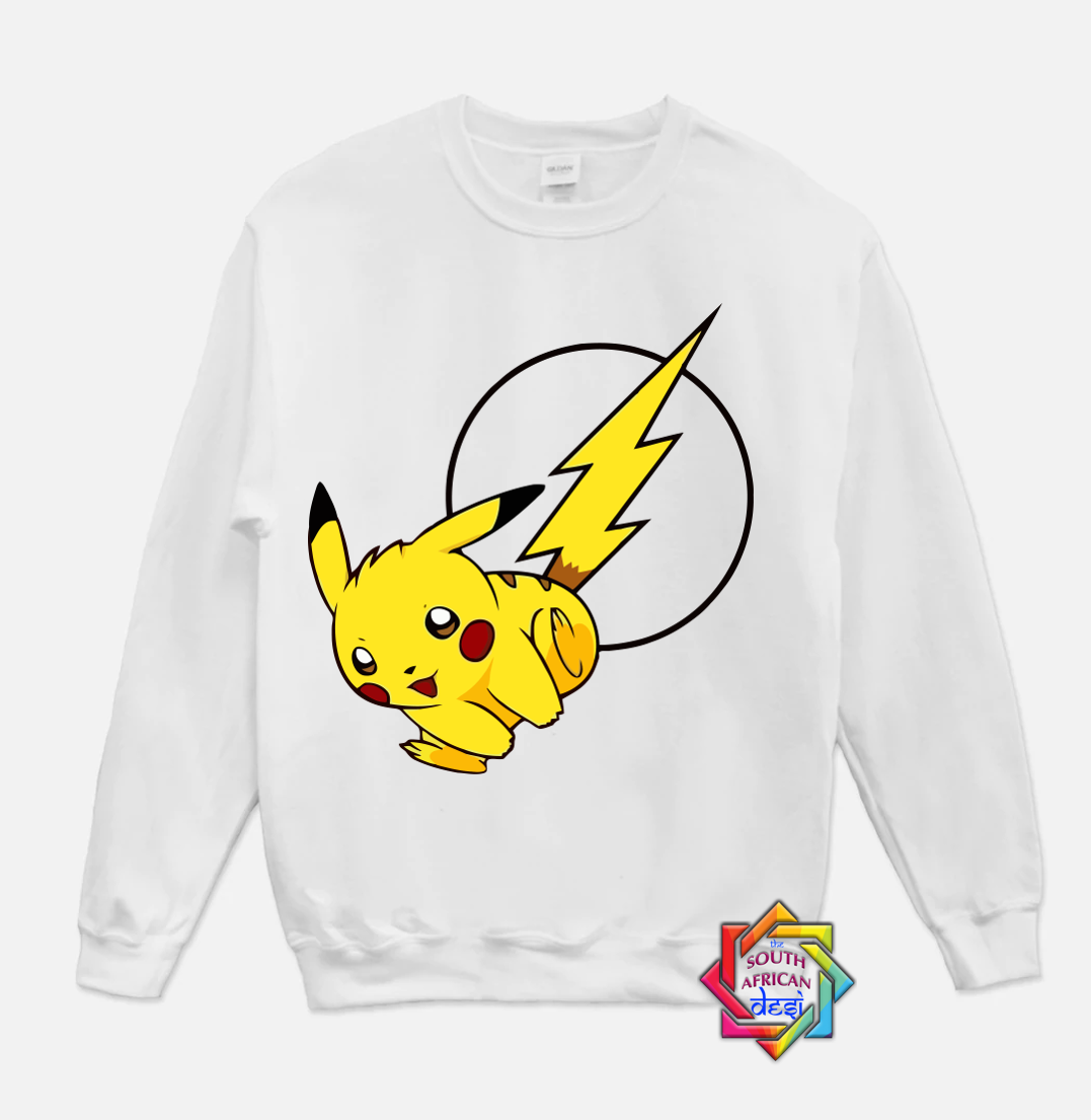 PIKACHU X THE FLASH INSPIRED HOODIE/SWEATER | UNISEX