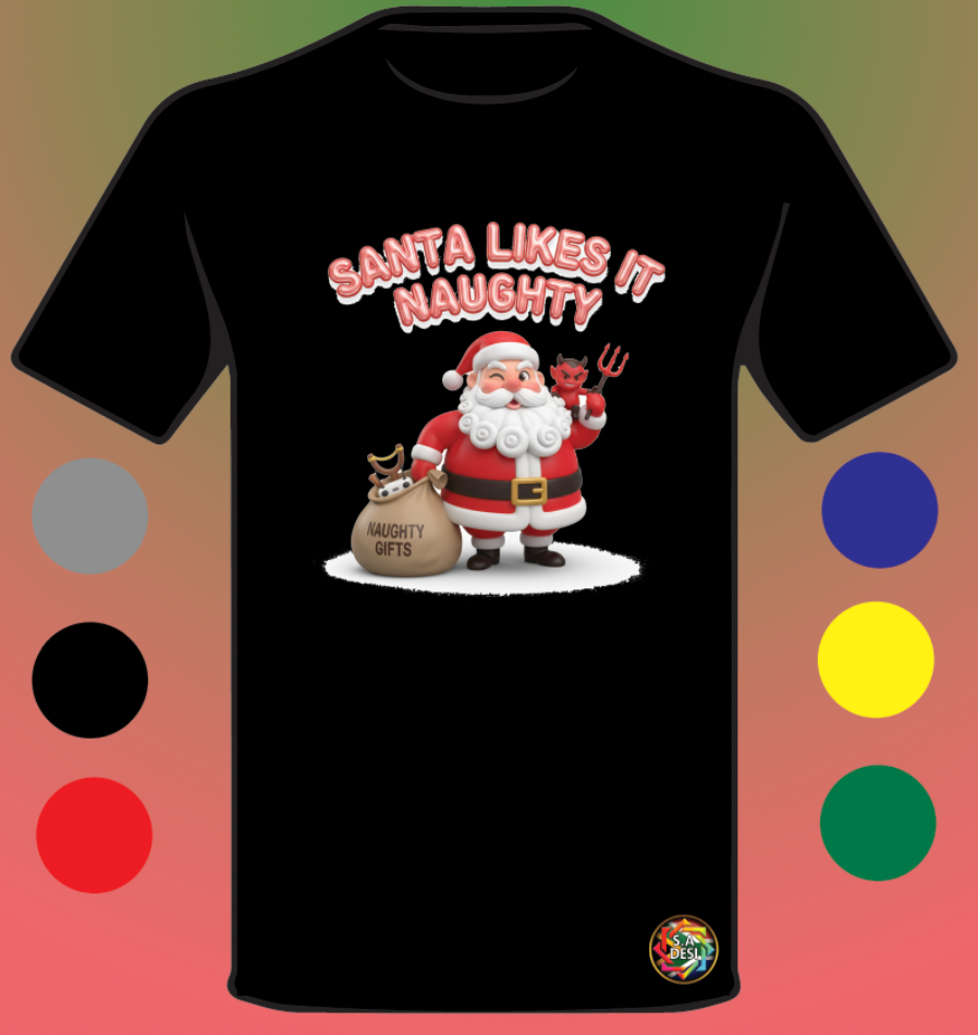 XMAS 2025 • SANTA LIKES IT NAUGHTY 1