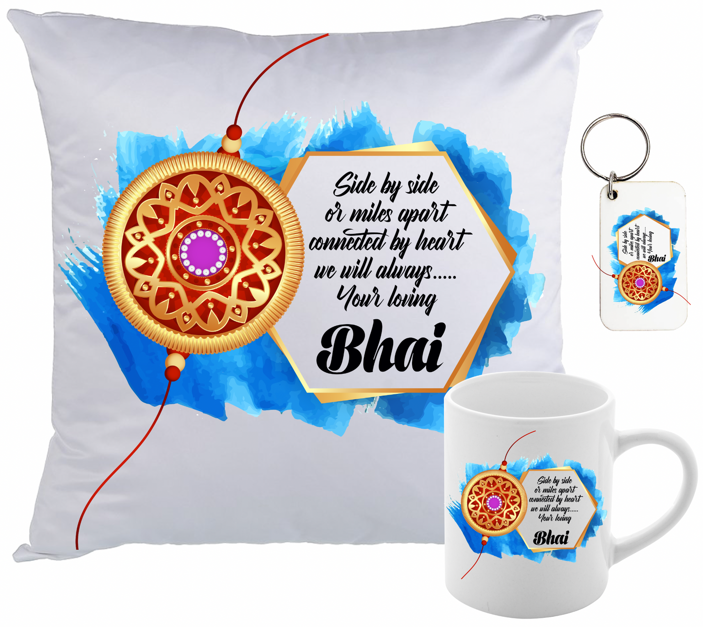 RAKSHA BANDHAN • SIDE BY SIDE BHAI GIFT BOX