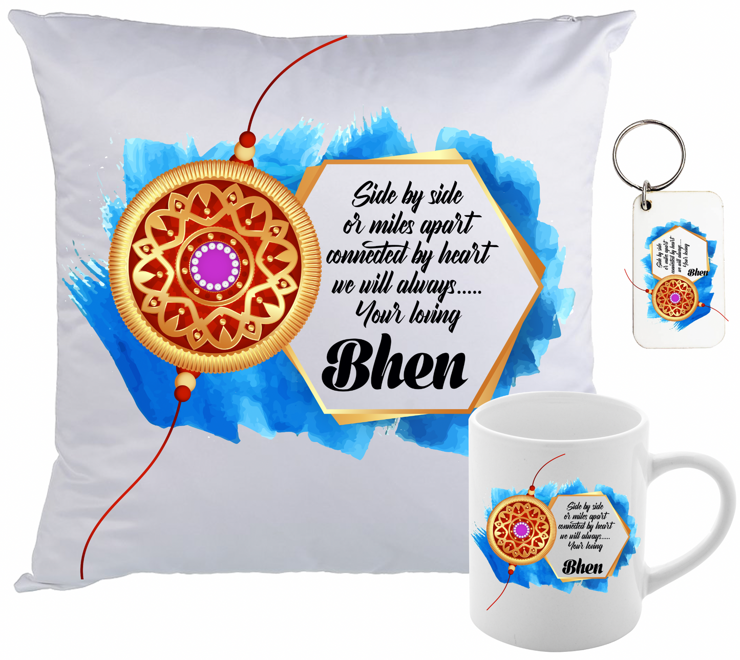 RAKSHA BANDHAN • SIDE BY SIDE BHEN GIFT BOX