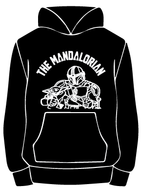THE MANDALORIAN INSPIRED HOODIE SWEATER 09