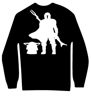 THE MANDALORIAN INSPIRED HOODIE SWEATER 14