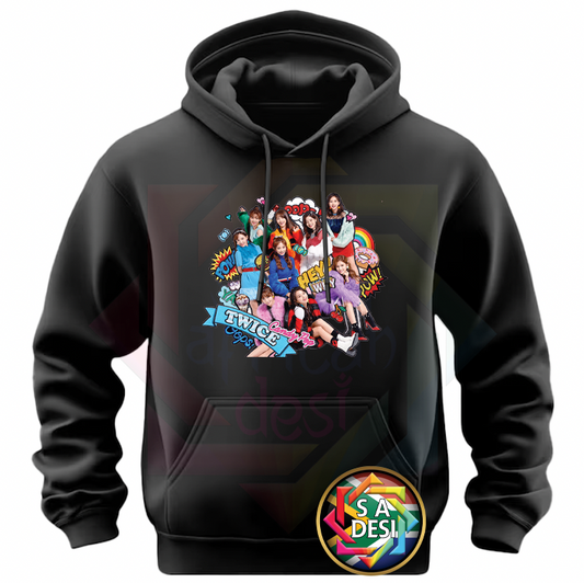 K-POP TWICE GROUP INSPIRED | T-SHIRT/HOODIE/SWEATER GROUP ANIME