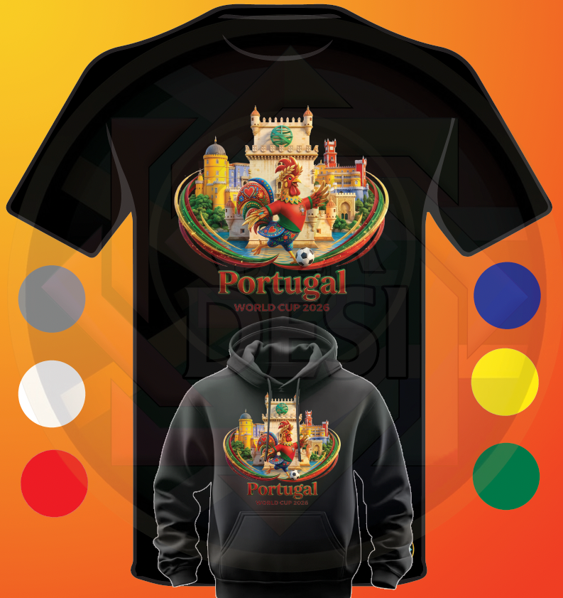 WORLD CUP SOCCER TEAMS INSPIRED PORTUGAL