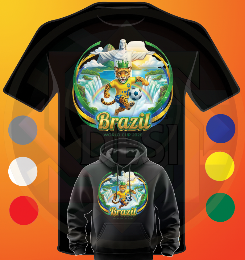 WORLD CUP SOCCER TEAMS INSPIRED BRASIL