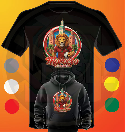 WORLD CUP SOCCER TEAMS INSPIRED MOROCCO
